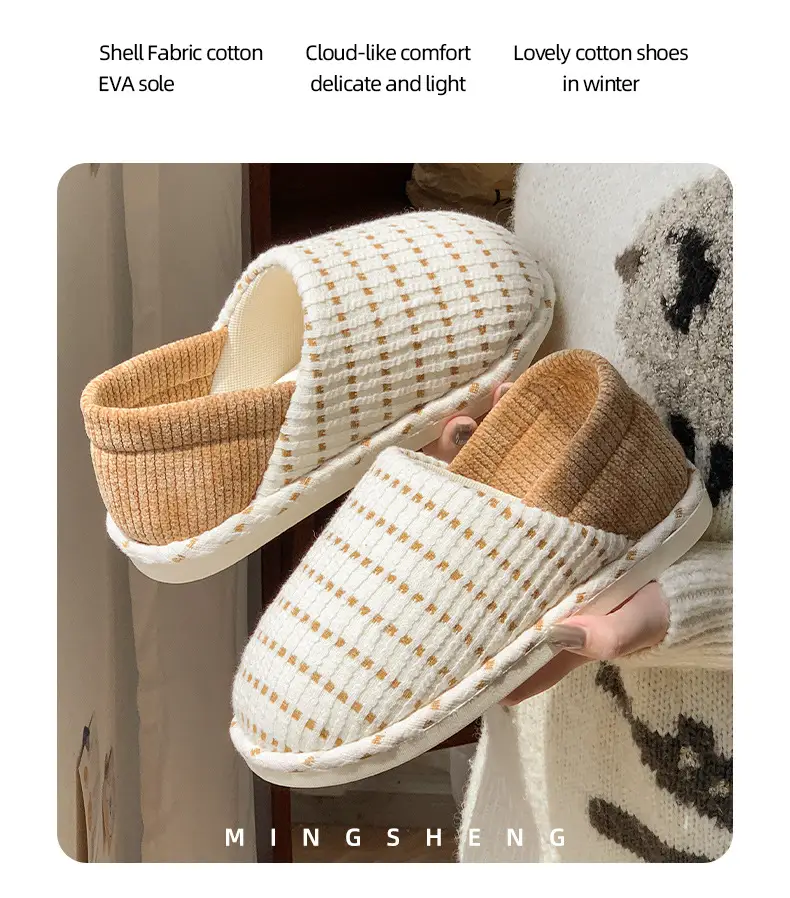 Cotton Moon Slippers Autumn Winter Soft Bottom Pregnant Women — feature 3