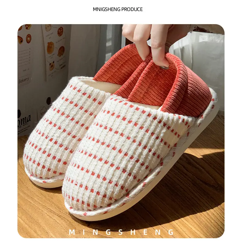 Cotton Moon Slippers Autumn Winter Soft Bottom Pregnant Women — feature 6