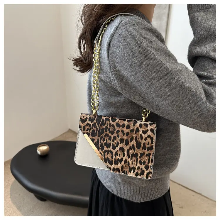 Leopard Print Korean Style Shoulder Bag 2024 — feature 24