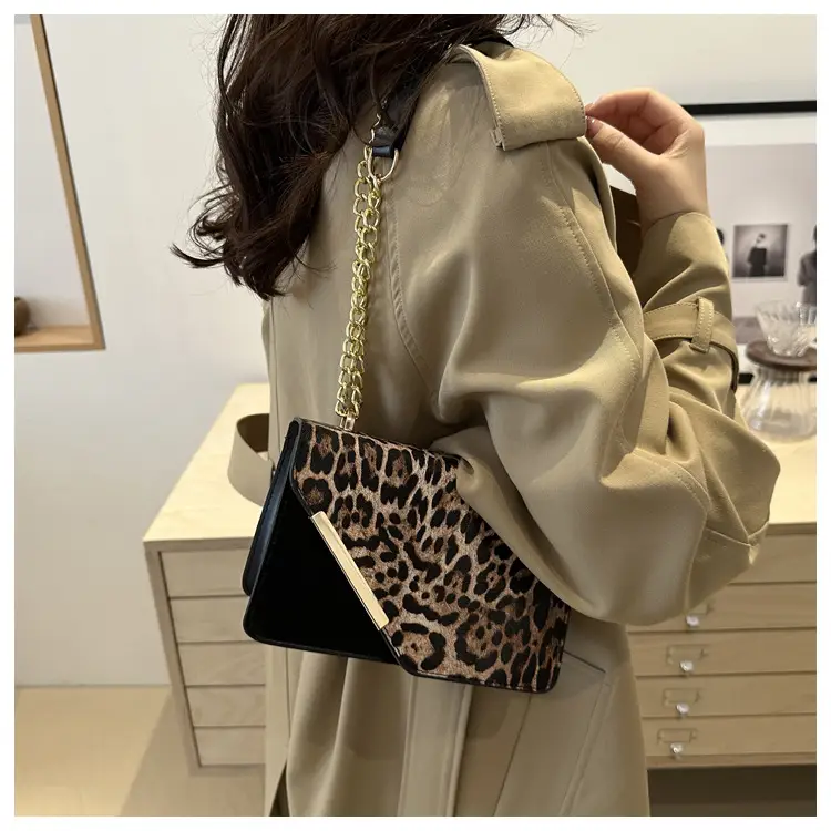 Leopard Print Korean Style Shoulder Bag 2024 — feature 30