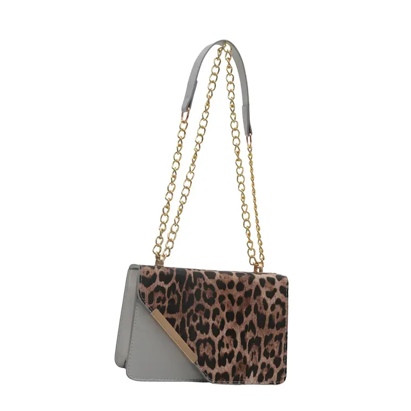 Leopard Print Korean Style Shoulder Bag 2024 - Image 2