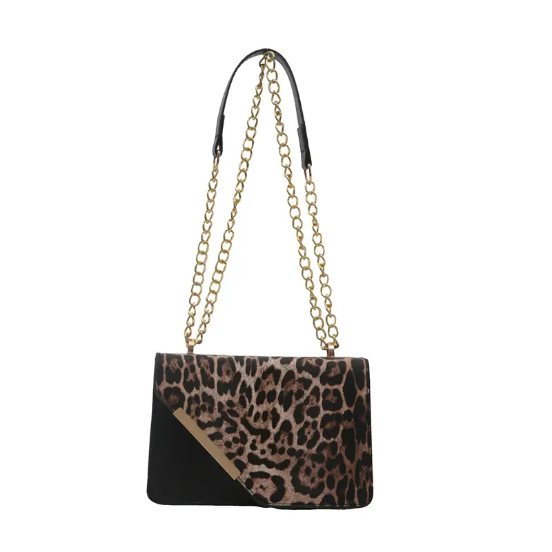 Leopard Print Korean Style Shoulder Bag 2024 - Image 4