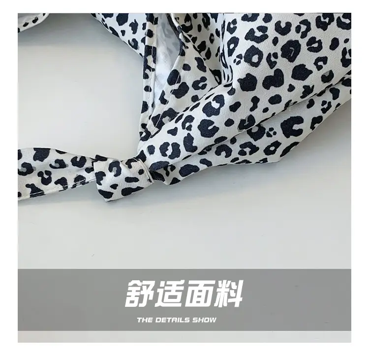 Leopard Print Fleece Shoulder Bag for Women Large Capacity — feature 6