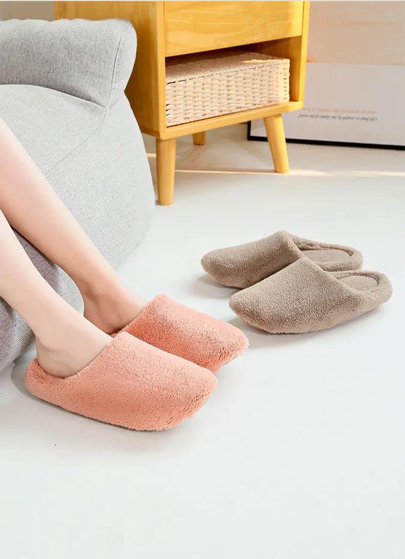 New Japanese-Style Slippers for Men Women Warm Plush Autumn Winter — feature 15