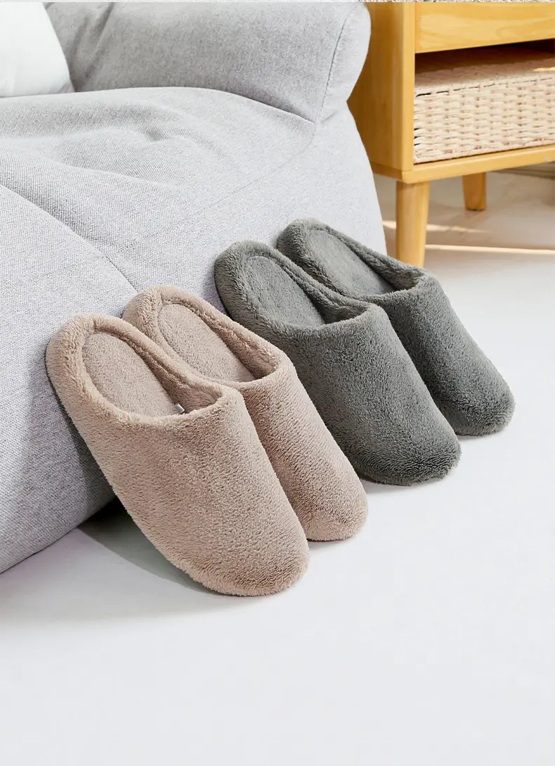 New Japanese-Style Slippers for Men Women Warm Plush Autumn Winter — feature 17