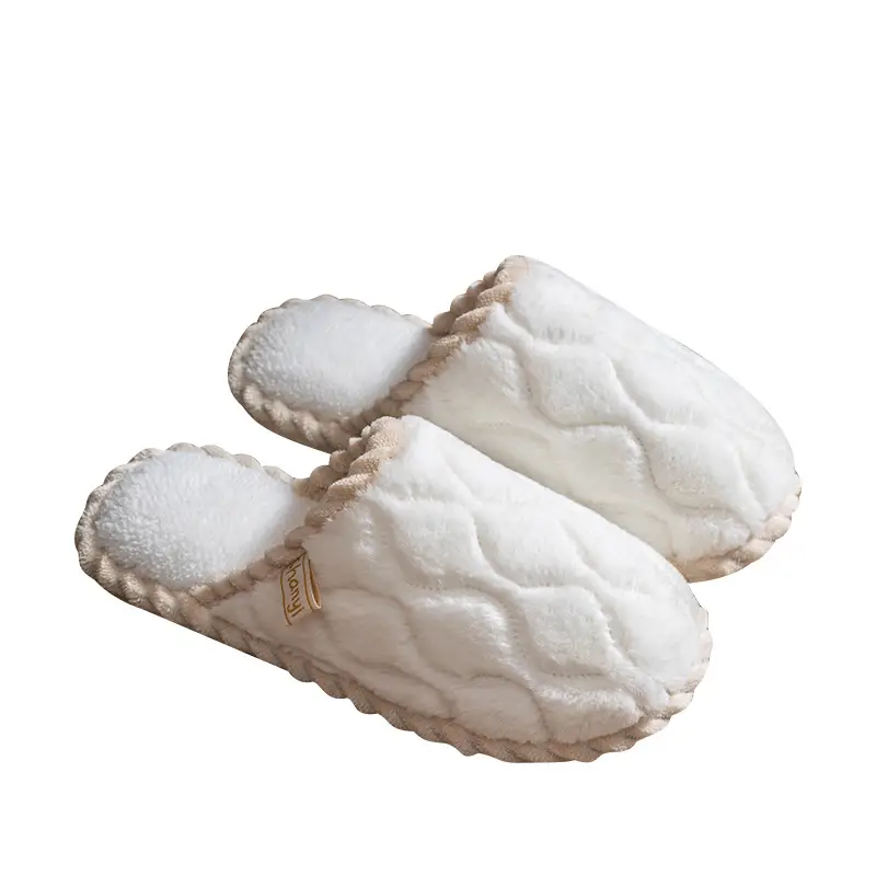 Pink Cotton Slippers for Women Winter Warm Indoor - Image 10