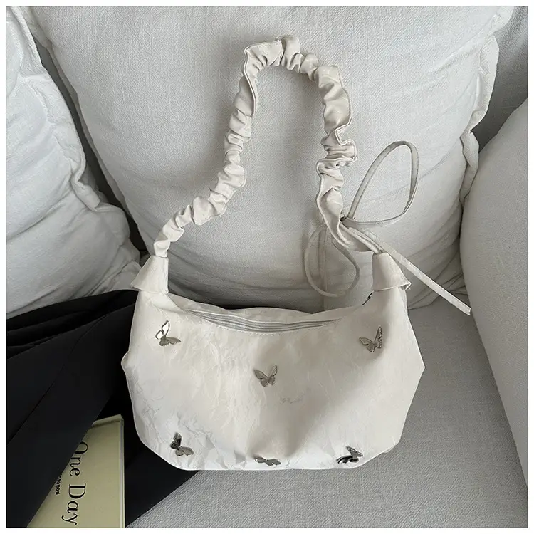 Black Butterfly Embroidered Shoulder Crossbody Bag — feature 10