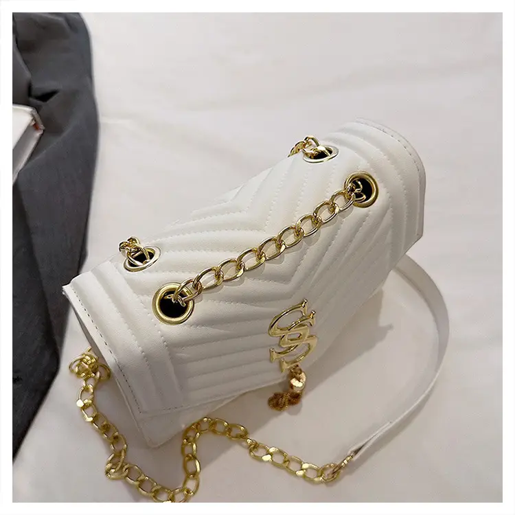 Lingge Chain Bag Women's Tan 2024 New Style — feature 31