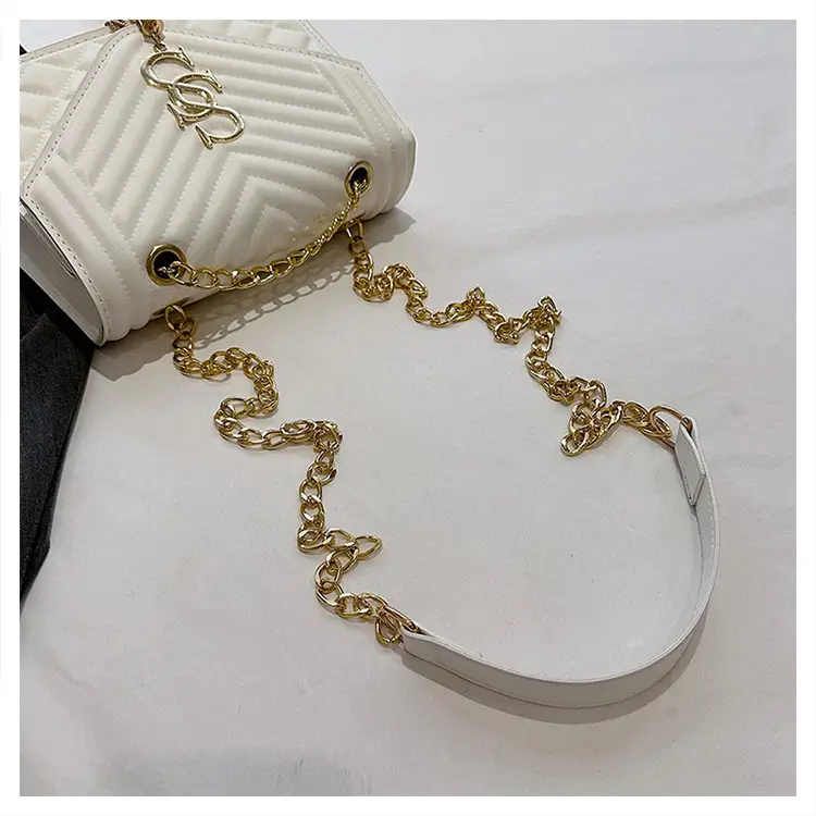 Lingge Chain Bag Women's Tan 2024 New Style — feature 32