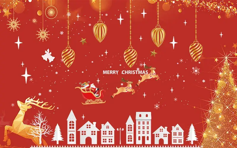 Christmas Electrostatic Stickers for Home Decor — feature 8