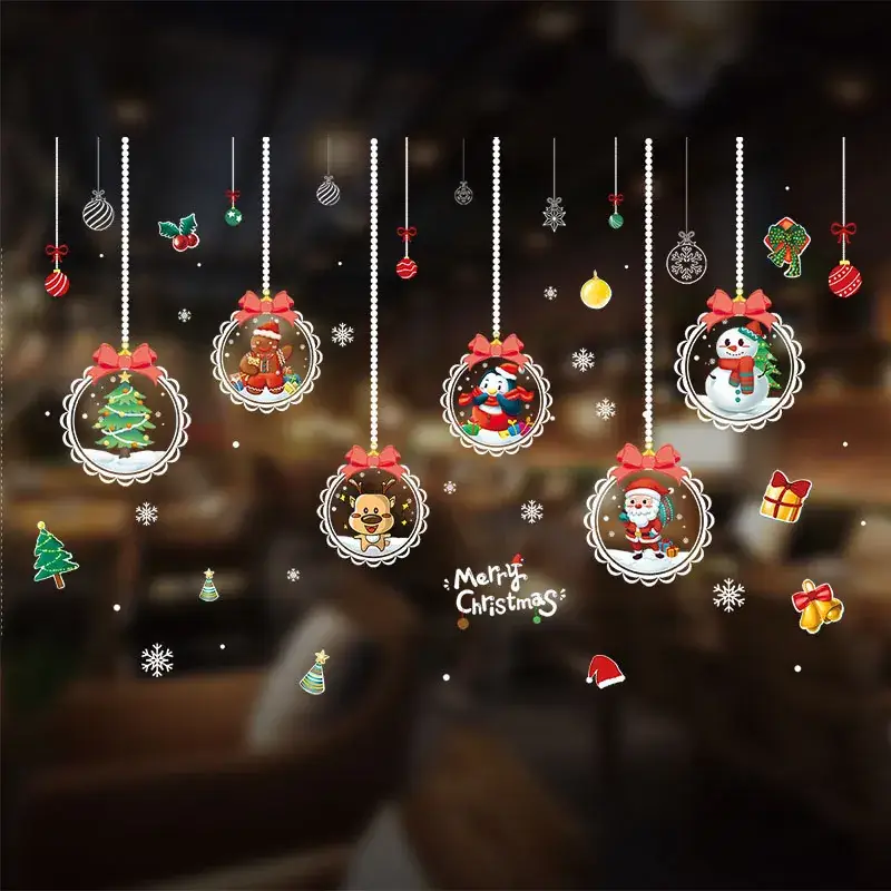 Christmas Electrostatic Stickers for Home Decor - Image 2