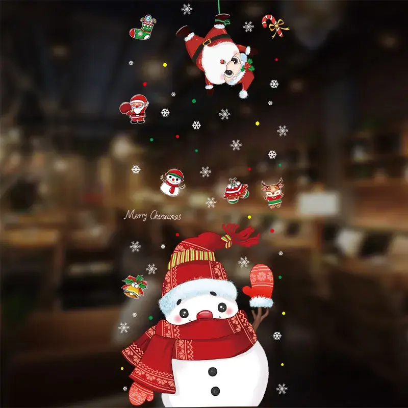 Christmas Electrostatic Stickers for Home Decor - Image 4