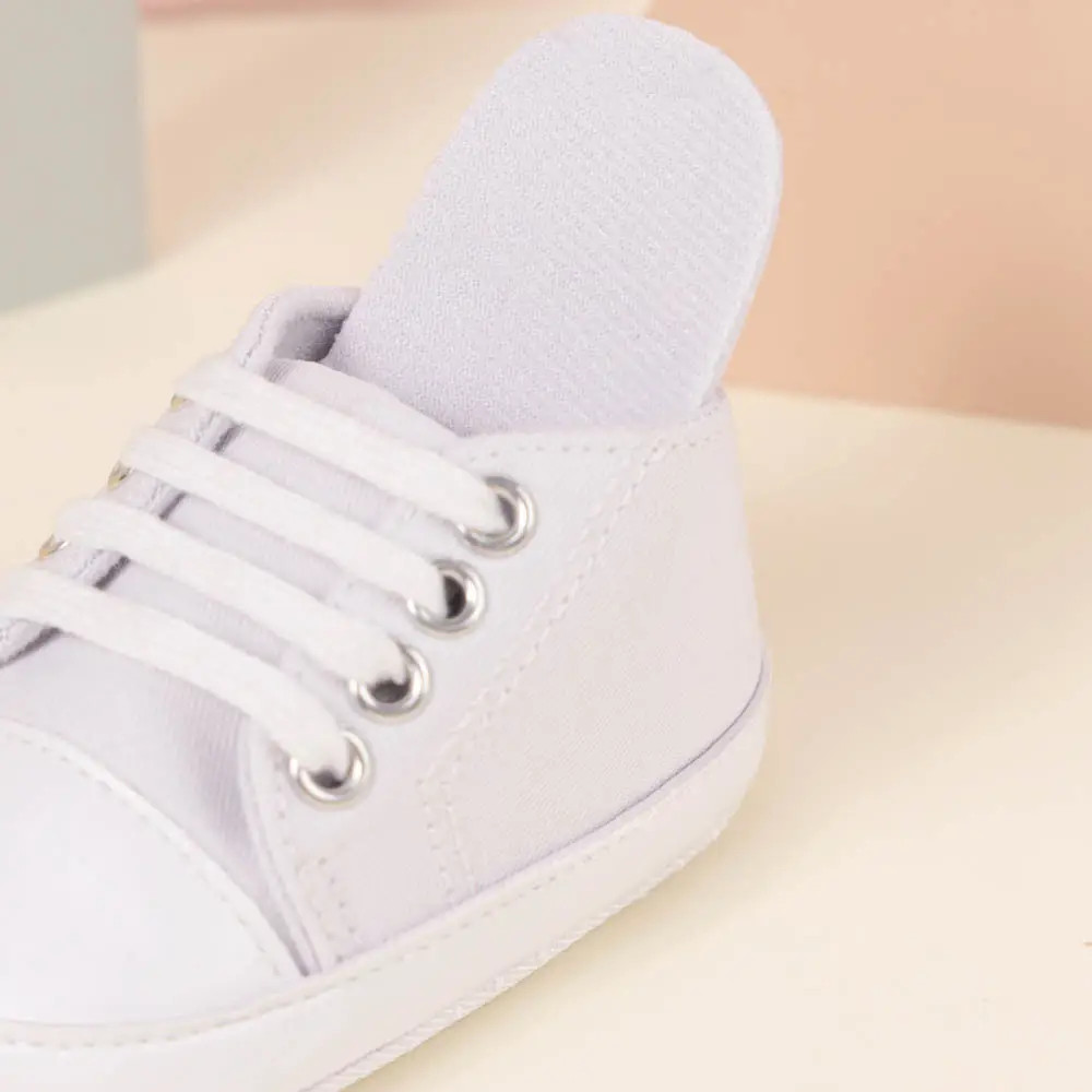 Classic Canvas Toddler Shoes Black White Non-Slip — feature 10