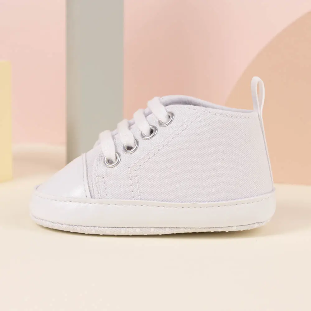 Classic Canvas Toddler Shoes Black White Non-Slip — feature 11