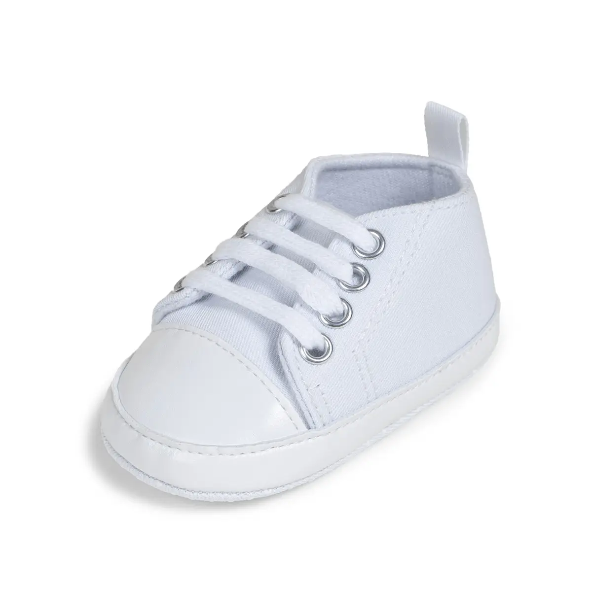 Classic Canvas Toddler Shoes Black White Non-Slip