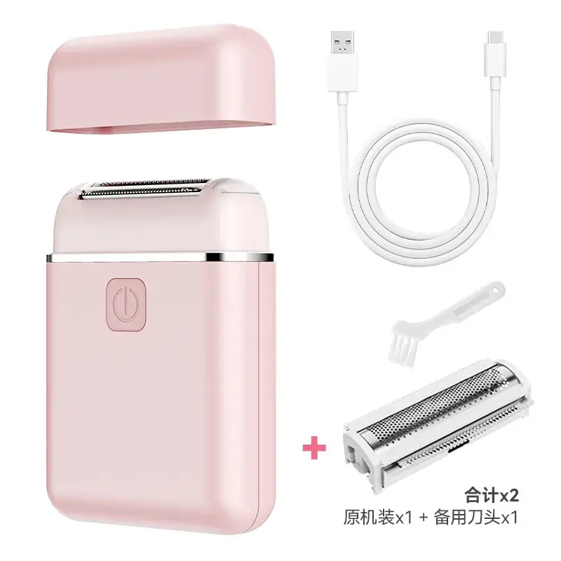 Pink Electric Underarm Hair Removal Knife for Women - Image 6