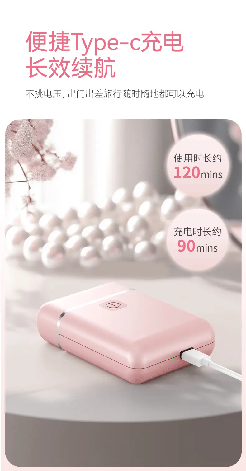 Pink Electric Underarm Hair Removal Knife for Women — feature 11