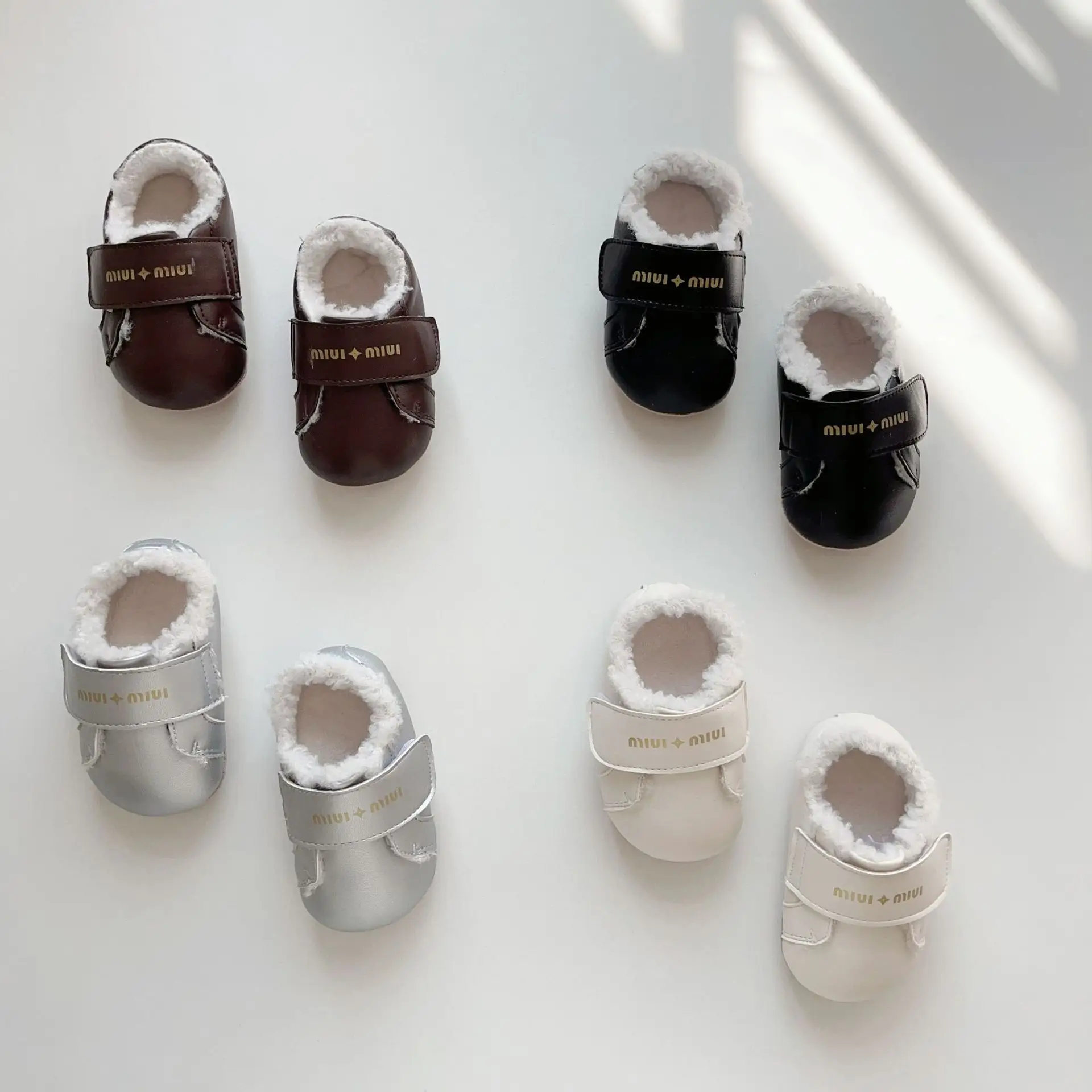 Korean Winter Baby Shoes Soft Fleece Anti-Slip — feature 1