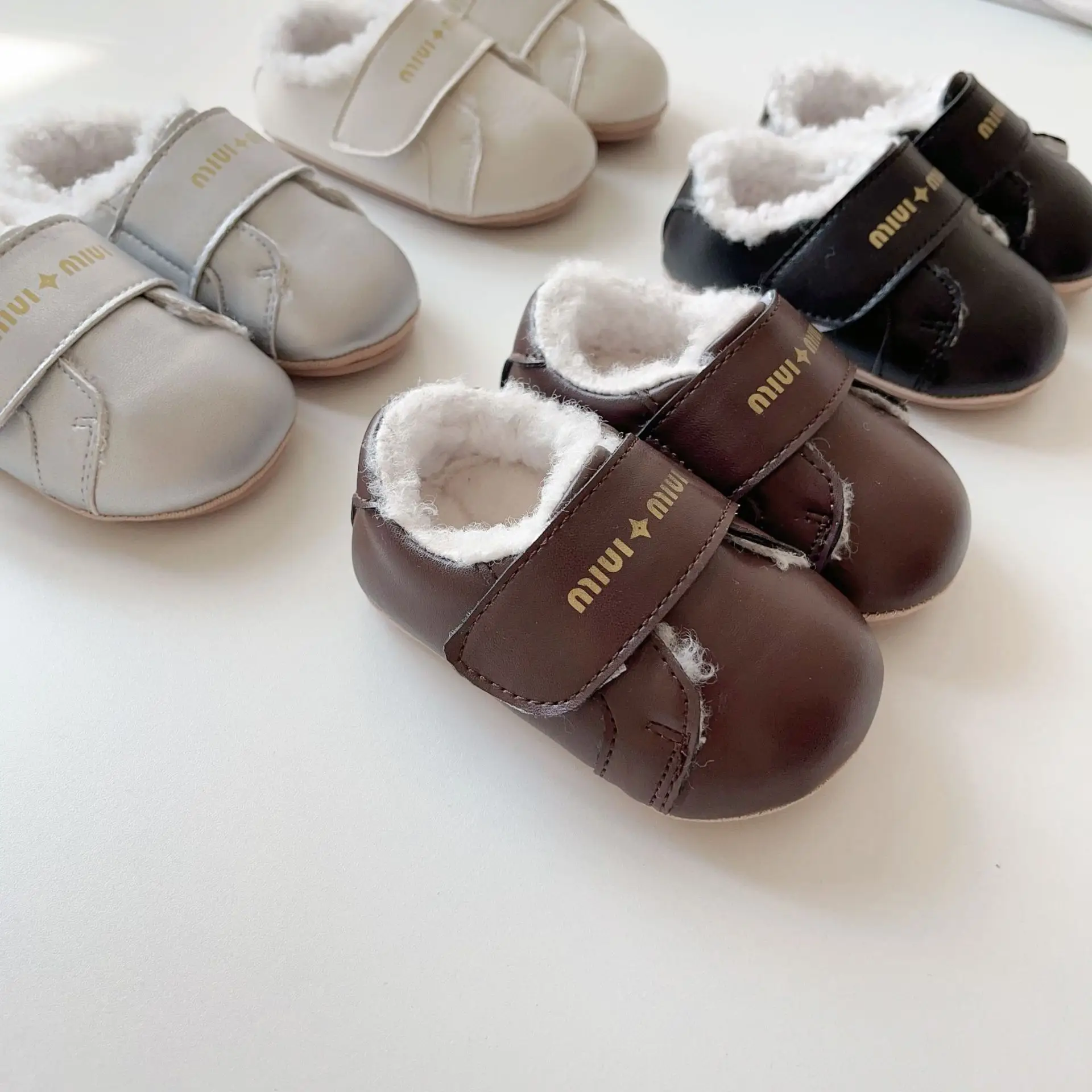 Korean Winter Baby Shoes Soft Fleece Anti-Slip — feature 12