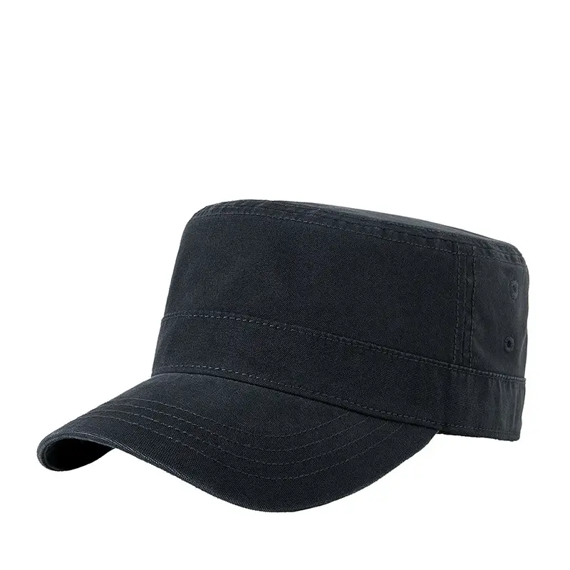 Men's Grey Cotton Baseball Cap Large Size 80g - Image 10