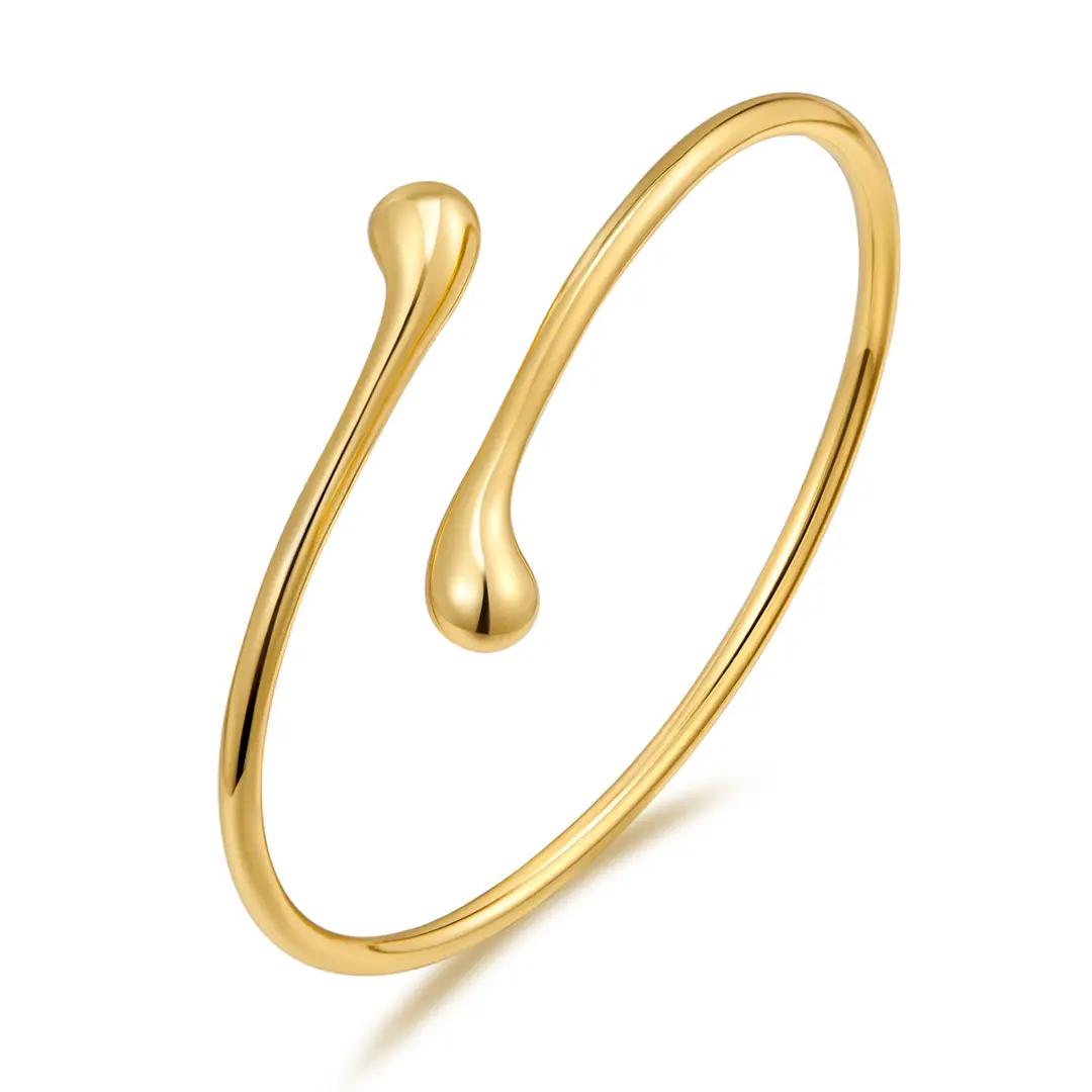 European and American style women's arm ring personality opening adjustable high-end design bracelet versatile jewelry cross-border wholesale