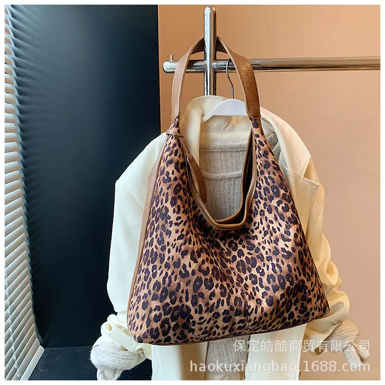 Leopard Print Large Capacity Women's Shoulder Bag — feature 10