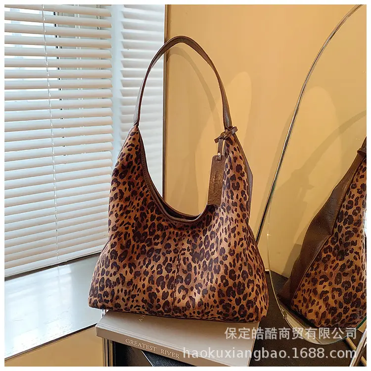 Leopard Print Large Capacity Women's Shoulder Bag — feature 14