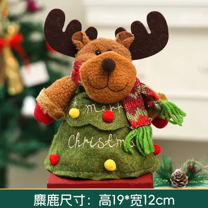 Christmas Snowman Bag Red White 20x15cm - Image 24