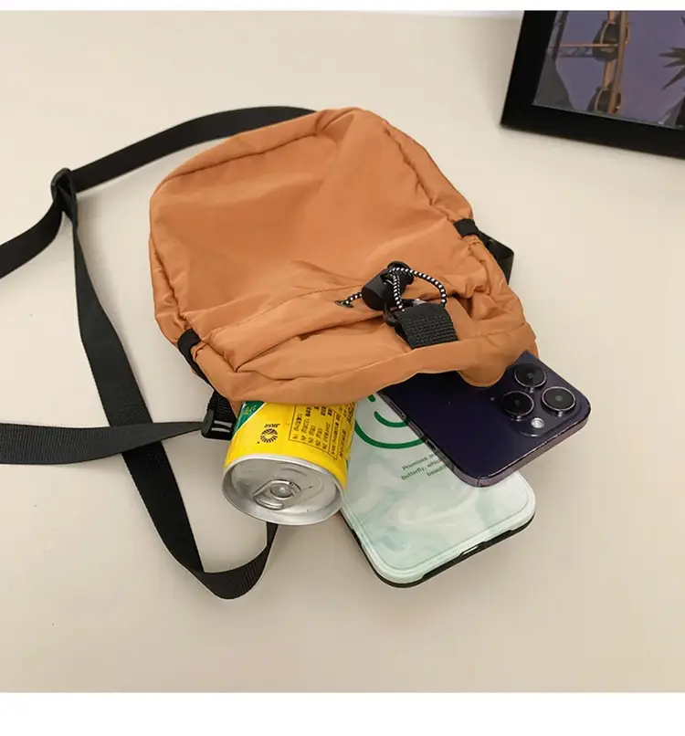 Women Crossbody Phone Bag 2024 Tan Waterproof — feature 45
