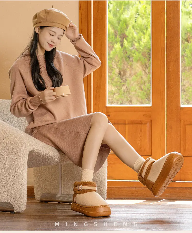 Women's 2024 Winter Warm Cotton Slippers — feature 5