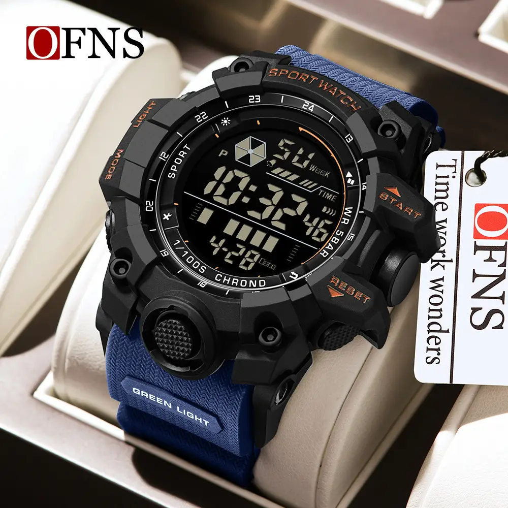 Ofns Digital Sport Watch with LCD Display & Waterproof Design - Image 10
