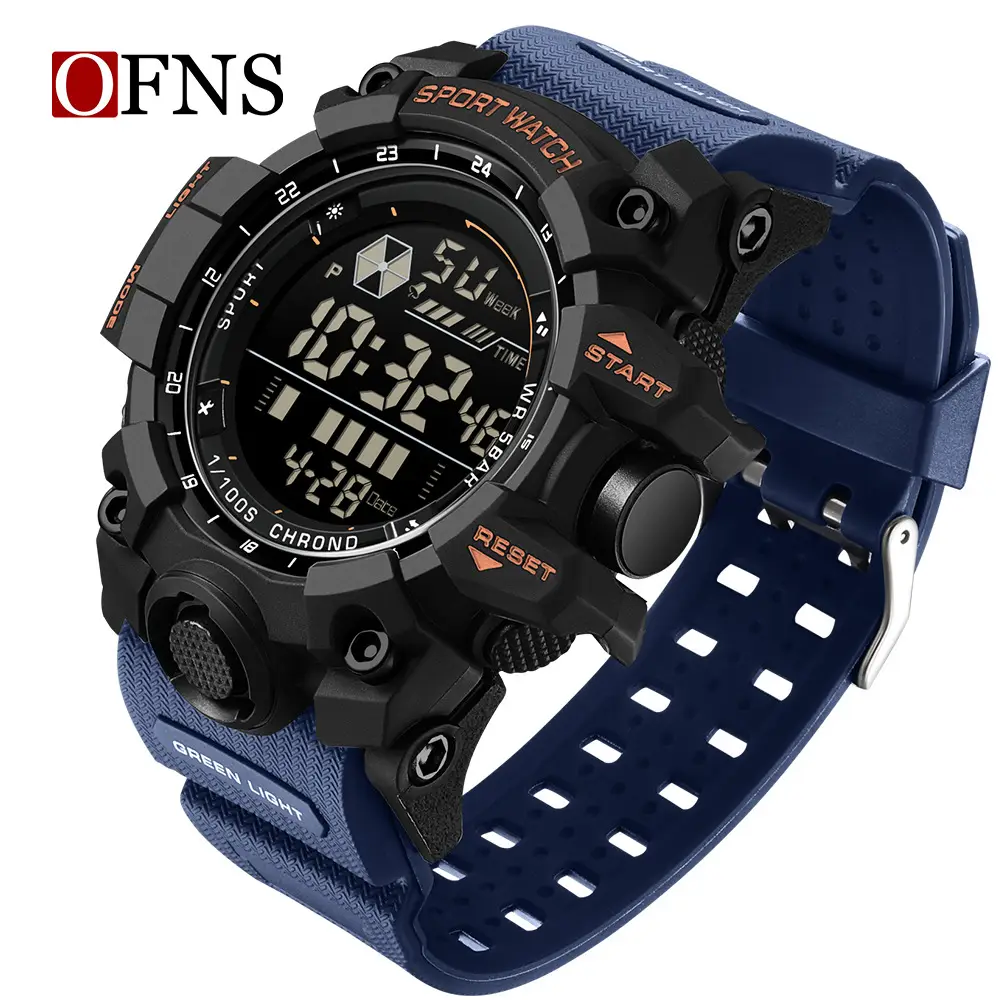 Ofns Digital Sport Watch with LCD Display & Waterproof Design - Image 3