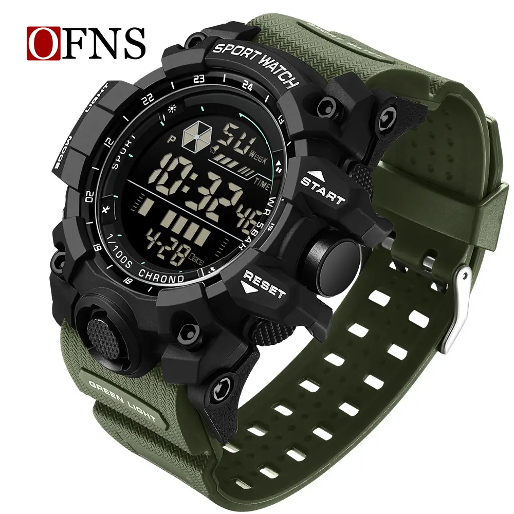 Ofns Digital Sport Watch with LCD Display & Waterproof Design - Image 4