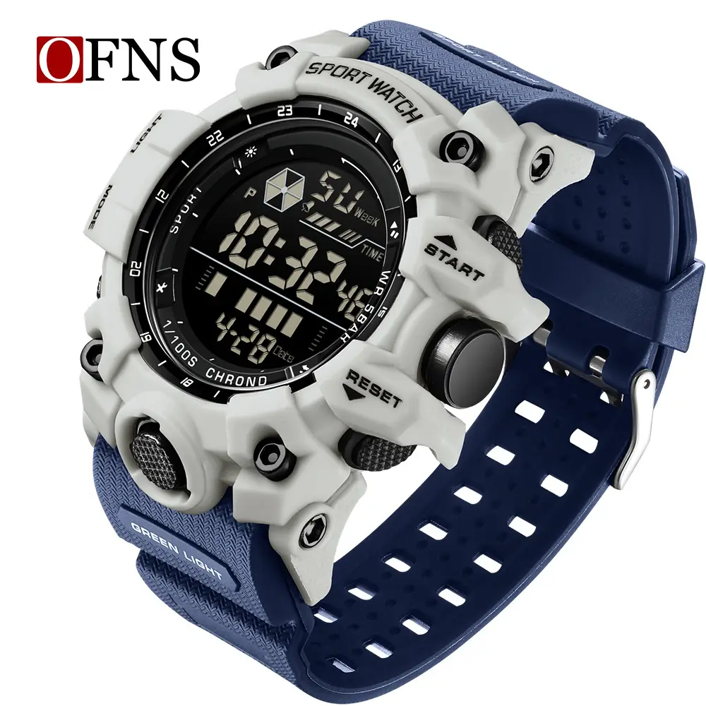 Ofns Digital Sport Watch with LCD Display & Waterproof Design - Image 5