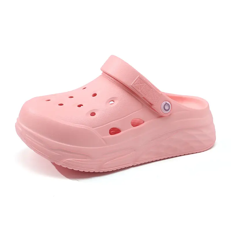 Thick-soled hole shoes women's high-rise breathable non-slip covered head sop summer wear new deodorant non-abrasive lightweight slippers - Image 10