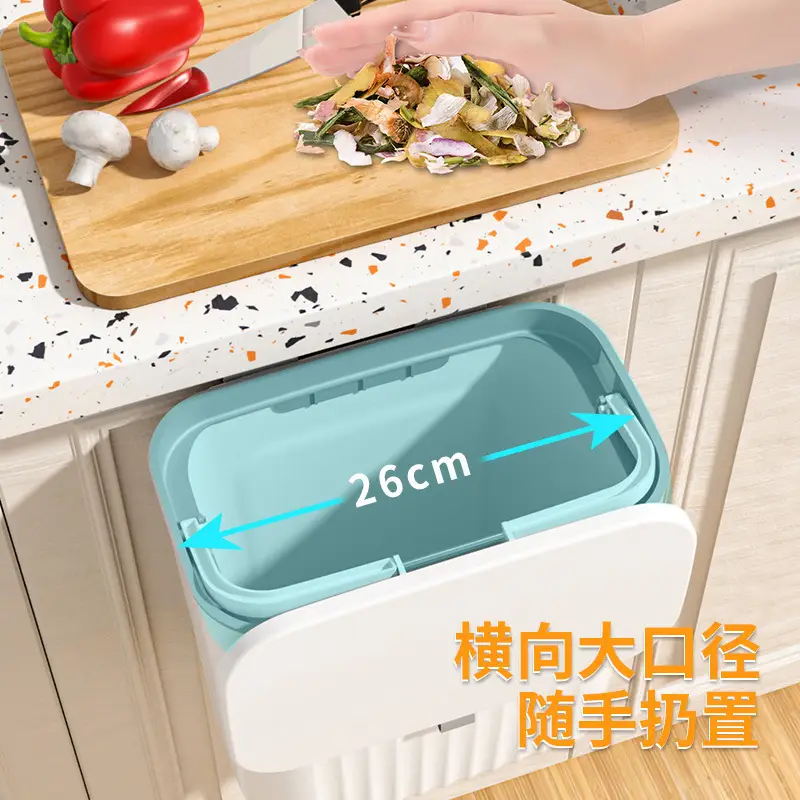 Wall-Mounted Trash Can 2024 Large Capacity Flip Design - Image 12