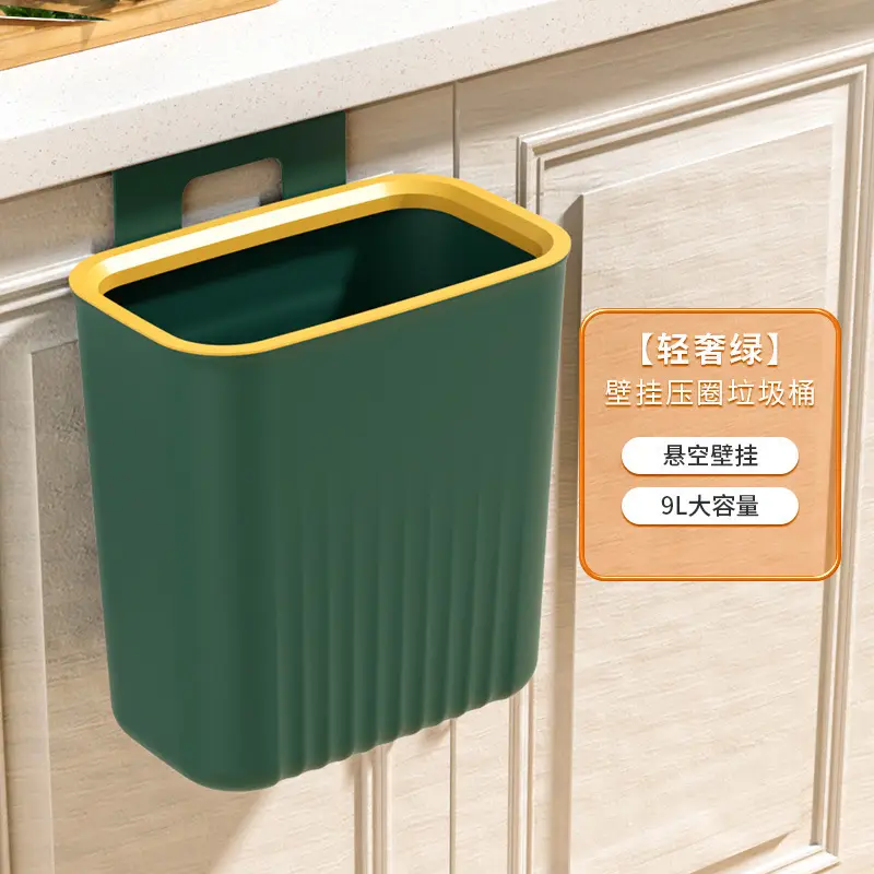 Wall-Mounted Trash Can 2024 Large Capacity Flip Design - Image 3