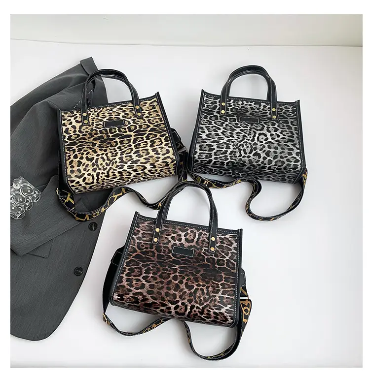 Leopard Print Women's High-end Tote Bag — feature 9