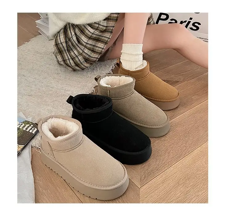 Women's Fleece Lined Snow Boots Brown 2024 — feature 1