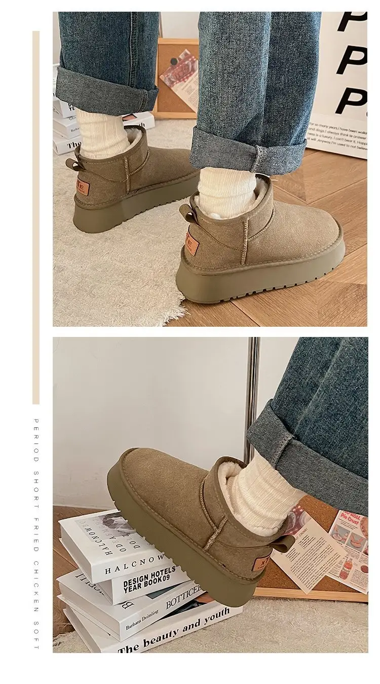 Women's Fleece Lined Snow Boots Brown 2024 — feature 10