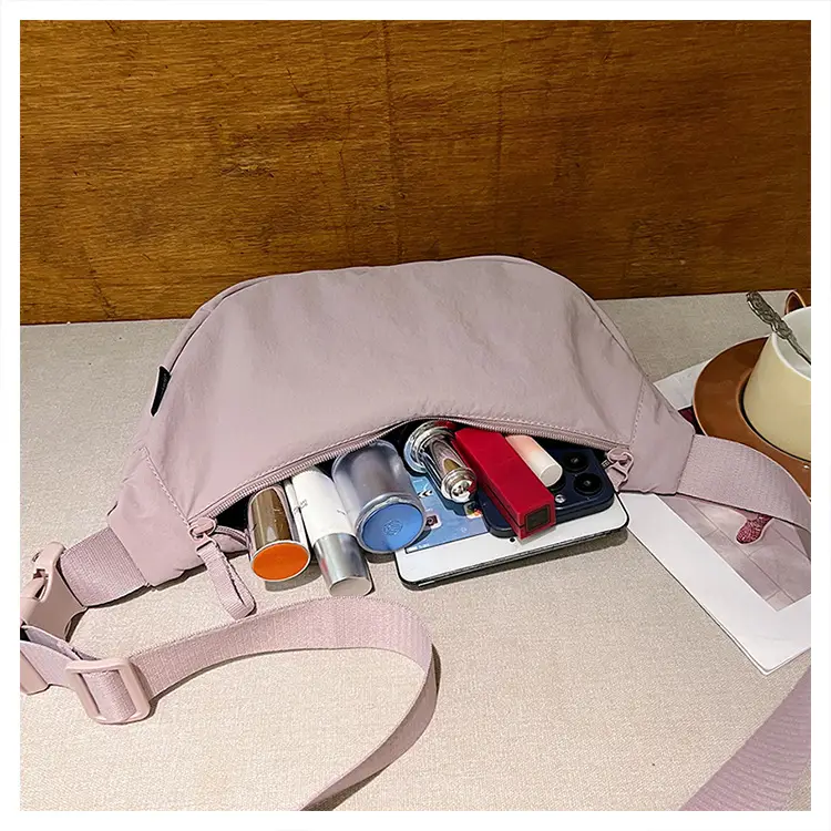 Japanese Style Crossbody Dumpling Bag Men's 2024 New Large Capacity Fitness Neutral Workwear Street Shoulder Crossbody Dumpling Bag — feature 34