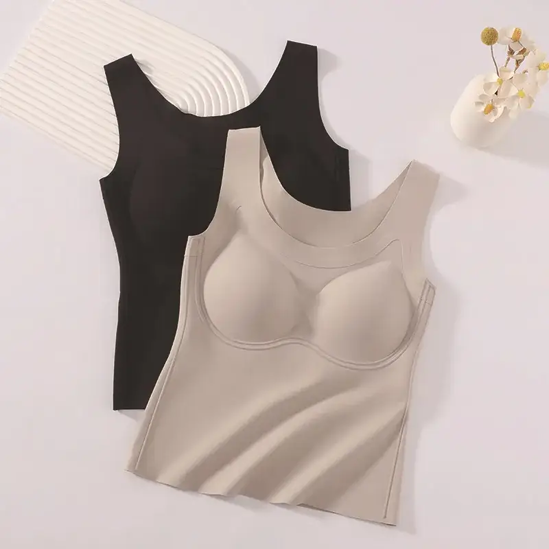 Warm U-Shaped Vest Underwear with Chest Pad - Image 6