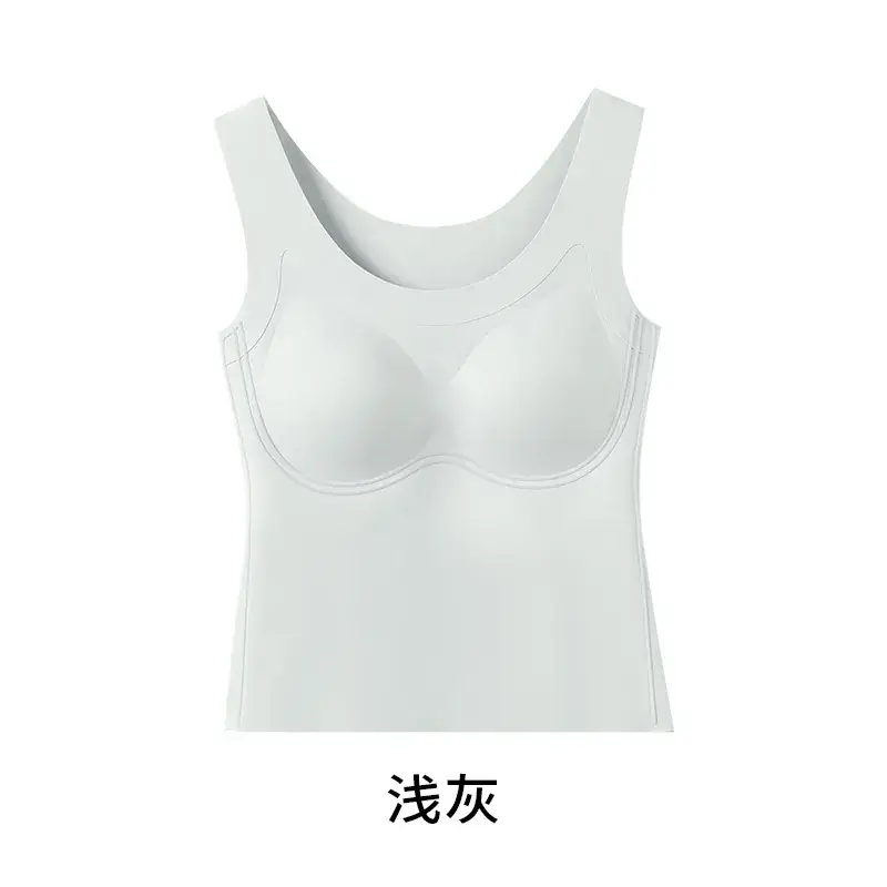 Warm U-Shaped Vest Underwear with Chest Pad - Image 2