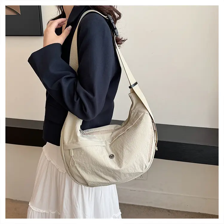 New Korean Style Black Nylon Crossbody Bag for Women — feature 29