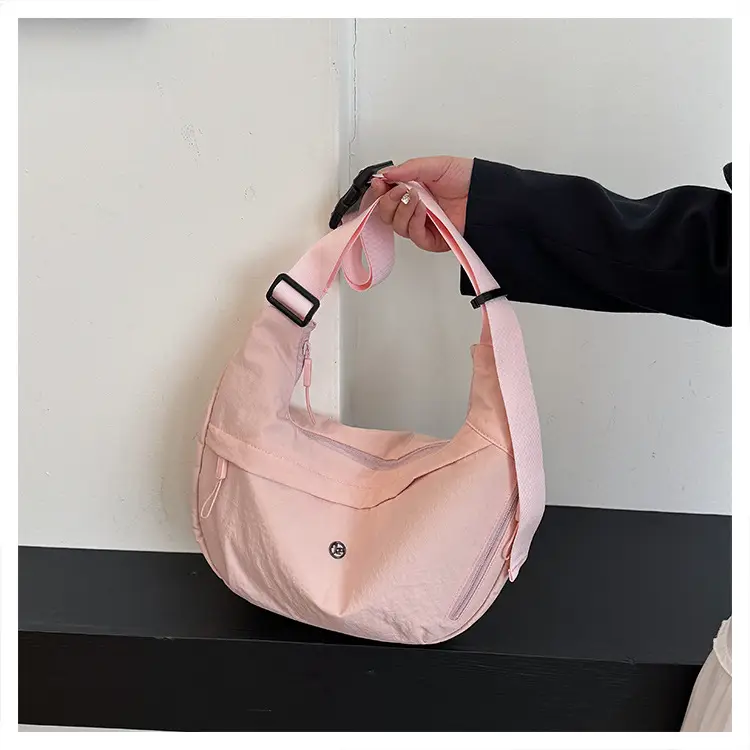 New Korean Style Black Nylon Crossbody Bag for Women — feature 32