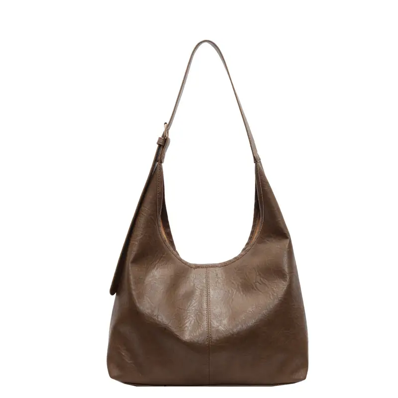 Retro Winter Shoulder Tote with Underarm Bag Set - Image 9