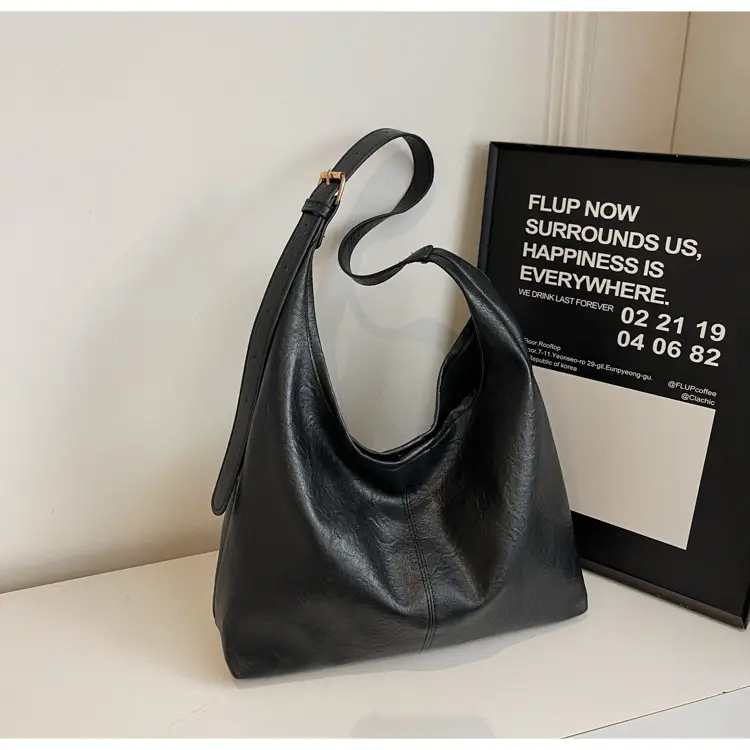 Retro Winter Shoulder Tote with Underarm Bag Set — feature 24