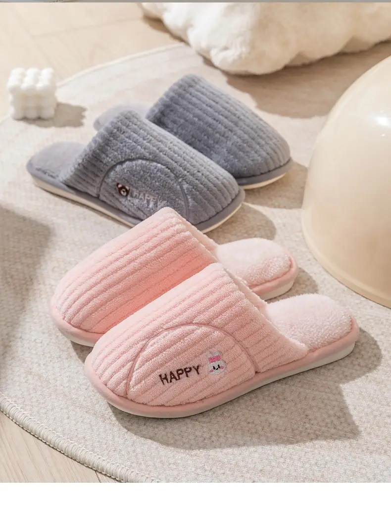 Cotton Warm Slippers for Women Winter Indoor — feature 20