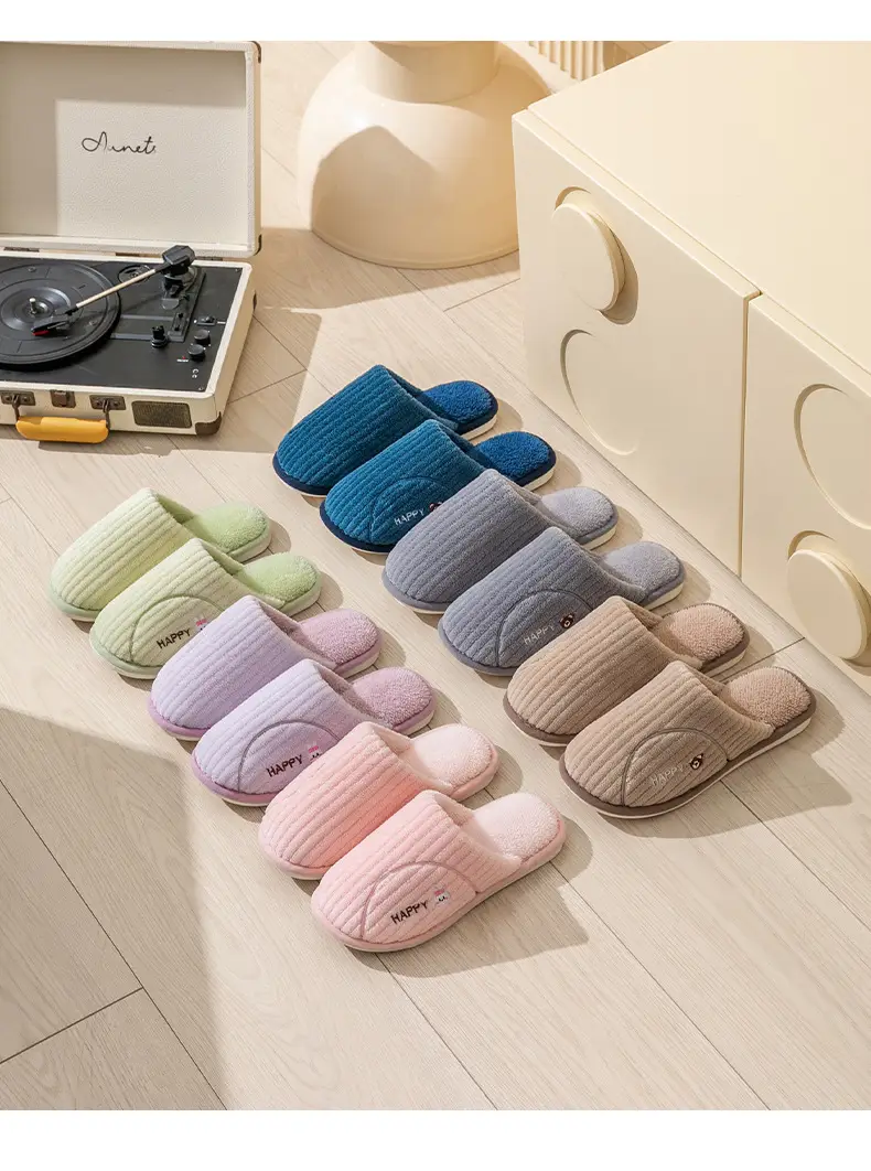 Cotton Warm Slippers for Women Winter Indoor — feature 21