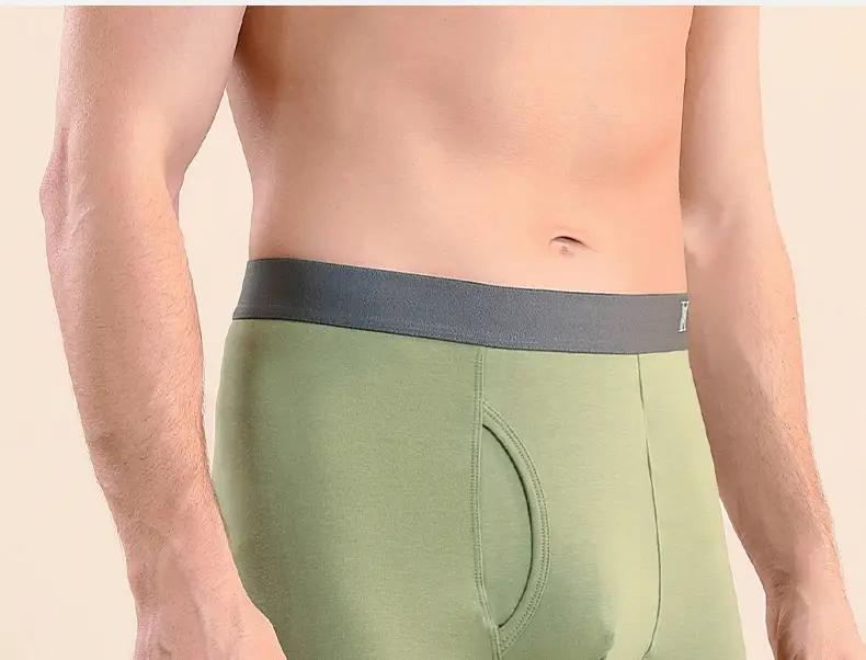 Autumn pants men's leggings cotton spring and autumn warm pants wear-free underwear men's line pants thin wool pants underpants winter — feature 19
